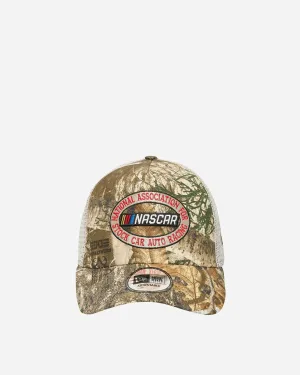 A-Frame Trucker Nascar Classics Camo Cap Green