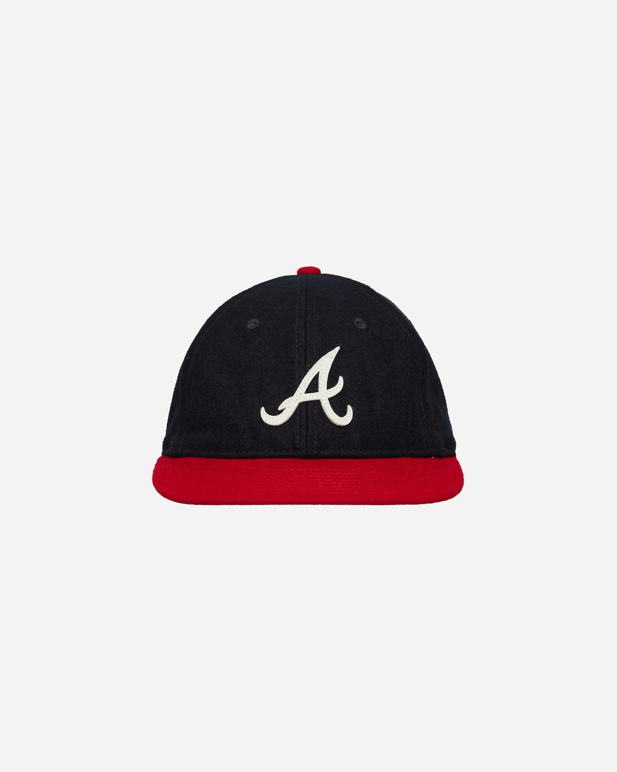Atlanta Braves Heritage Series Retro Crown 9FIFTY Strapback Cap Navy