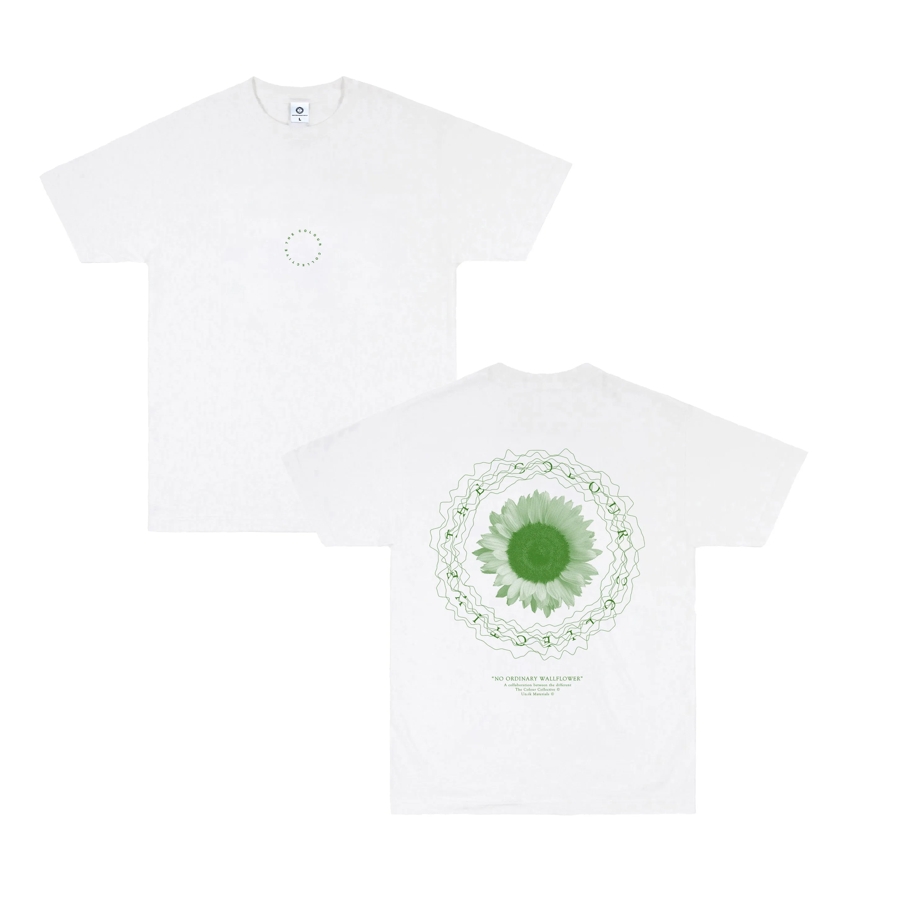 Colour Collective 'Original Wallflower' Tee - White