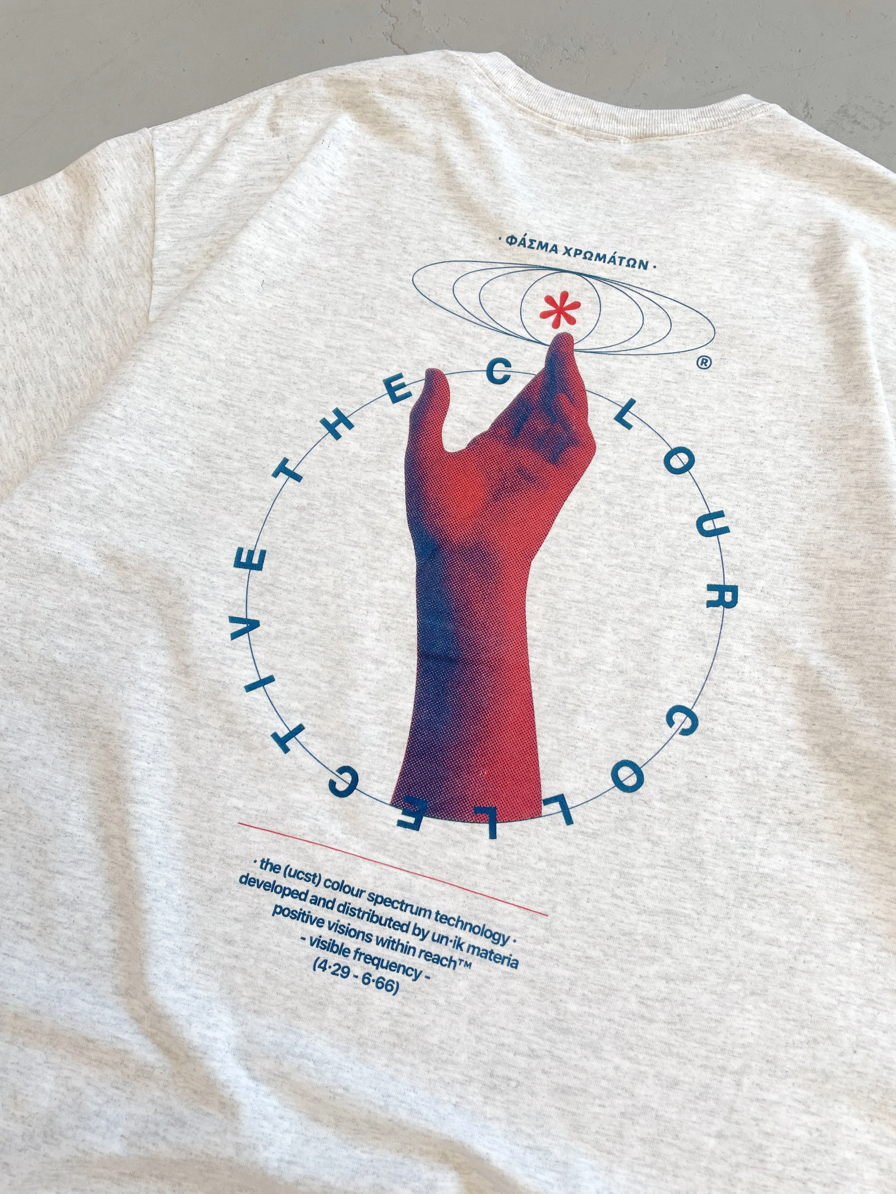 Colour Collective 'Reach' Tee - Ash