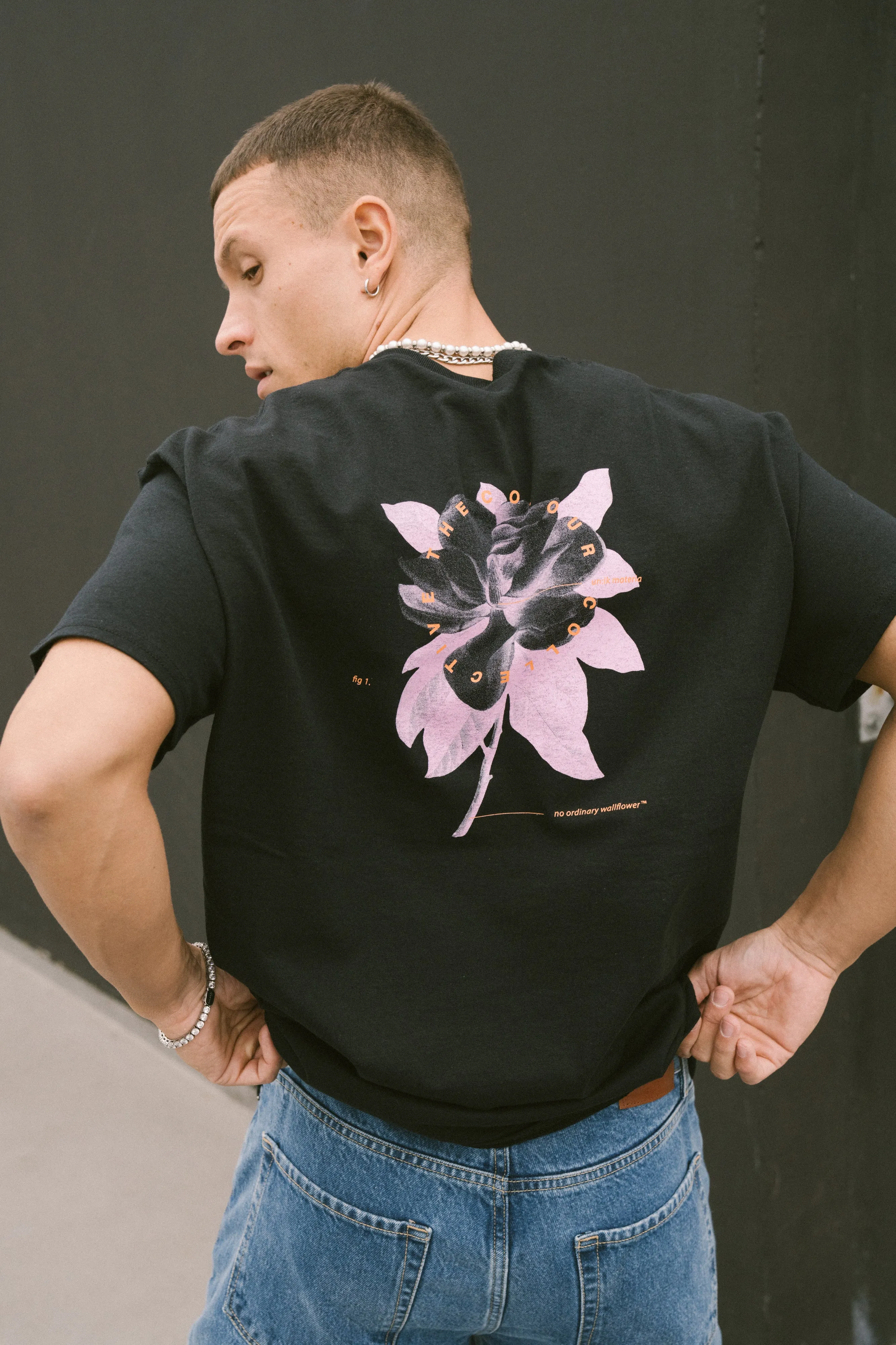 Colour Collective 'Science' Tee - Black