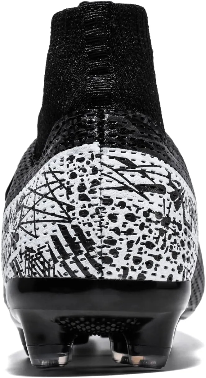 Kids Soccer Cleats Boys Girls Firm Ground Professional Athletic Outdoor Football Shoes