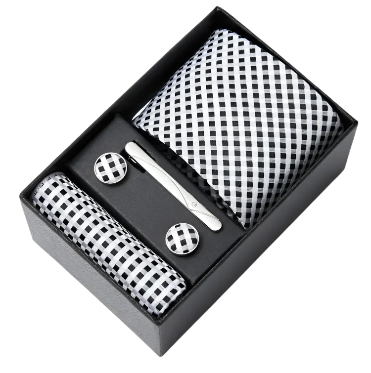 Men's Necktie Cufflinks Men Gift Box Set | Suitable Collection