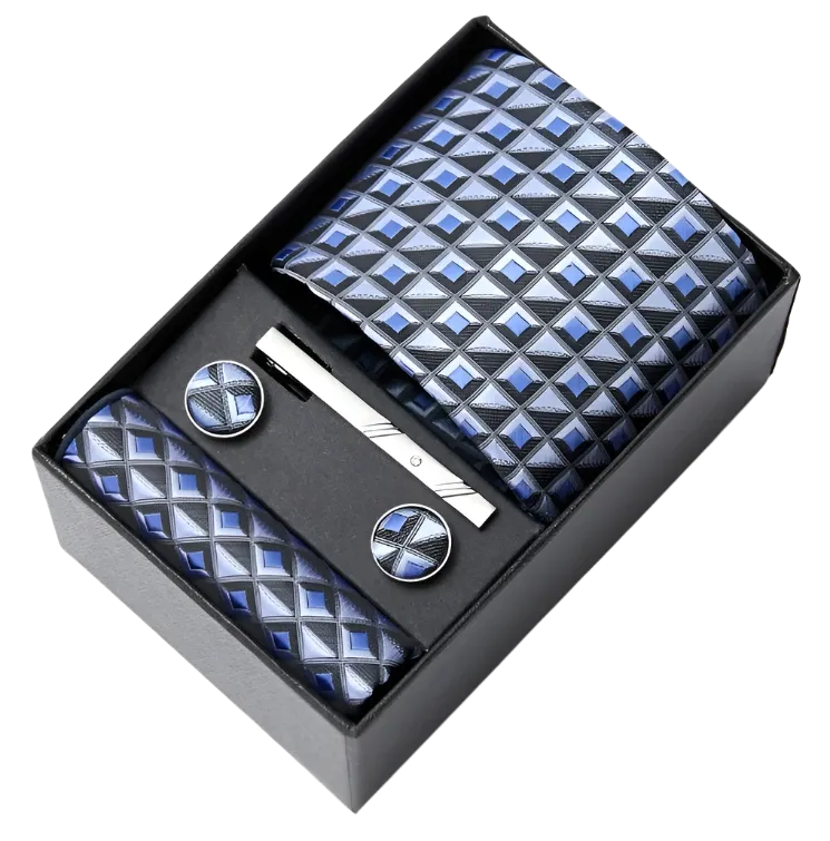 Men's Necktie Cufflinks Men Gift Box Set | Suitable Collection