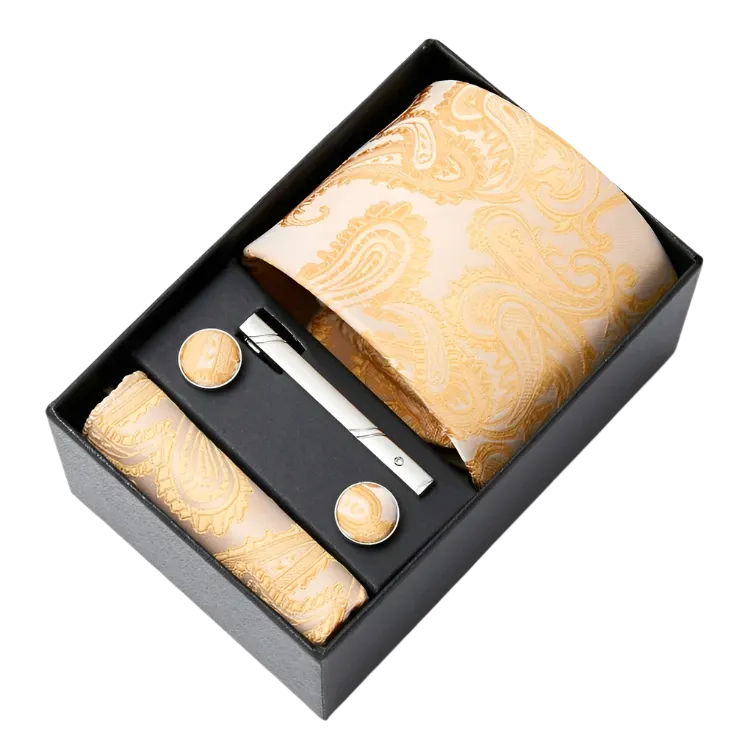 Men's Necktie Cufflinks Men Gift Box Set | Suitable Collection