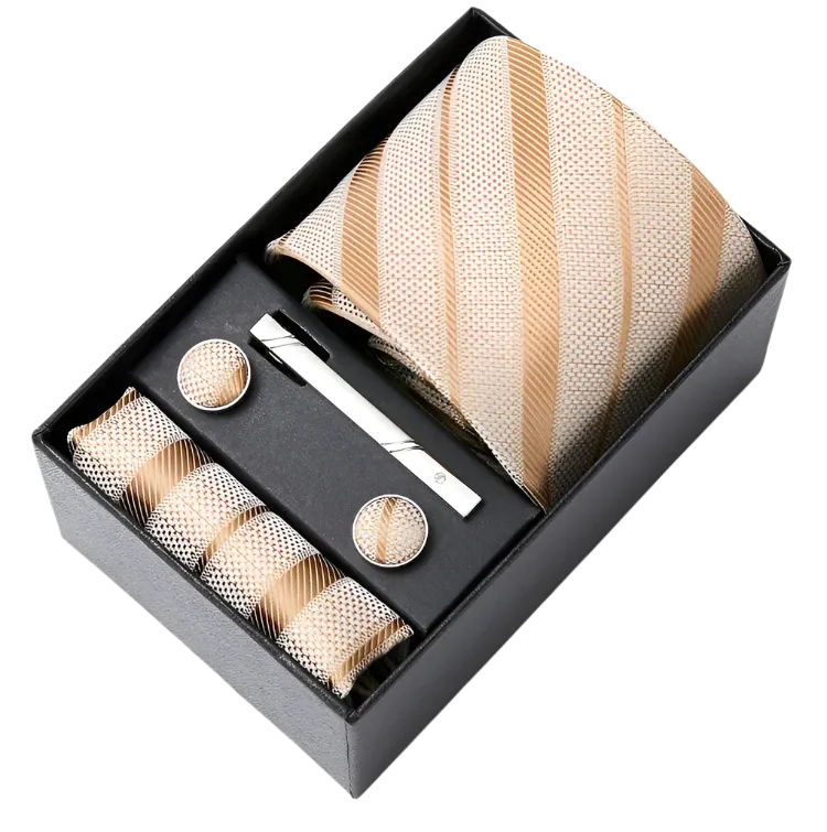Men's Necktie Cufflinks Men Gift Box Set | Suitable Collection