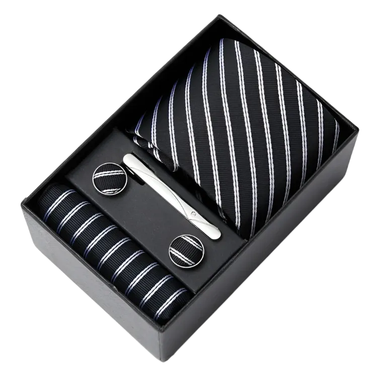 Men's Necktie Cufflinks Men Gift Box Set | Suitable Collection
