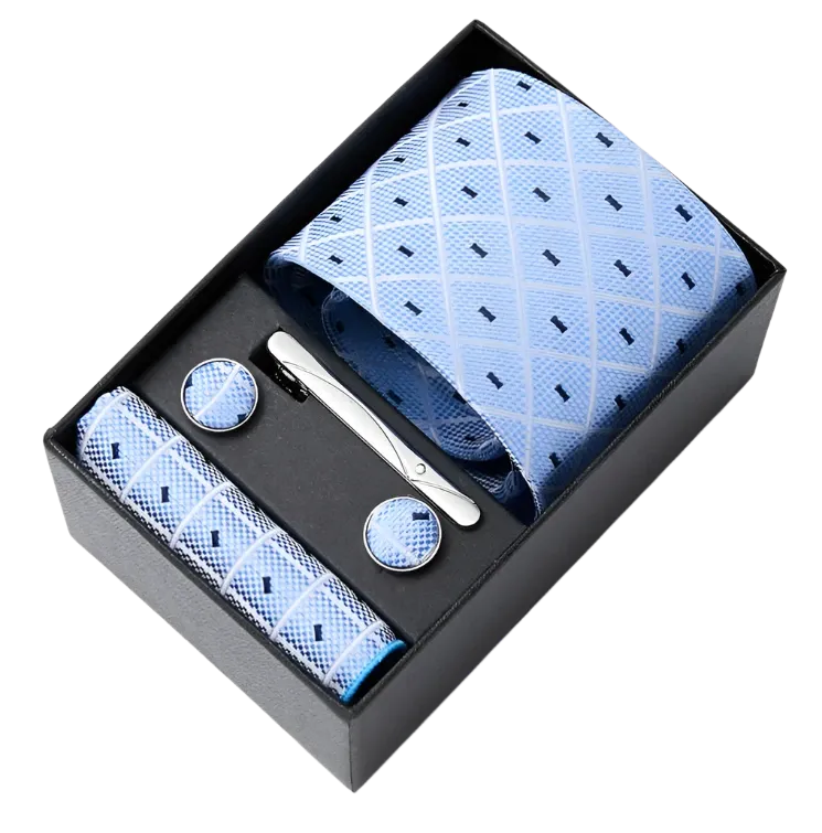 Men's Necktie Cufflinks Men Gift Box Set | Suitable Collection
