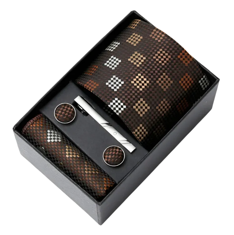 Men's Necktie Cufflinks Men Gift Box Set | Suitable Collection