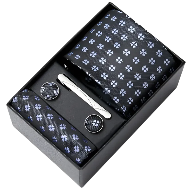 Men's Necktie Cufflinks Men Gift Box Set | Suitable Collection