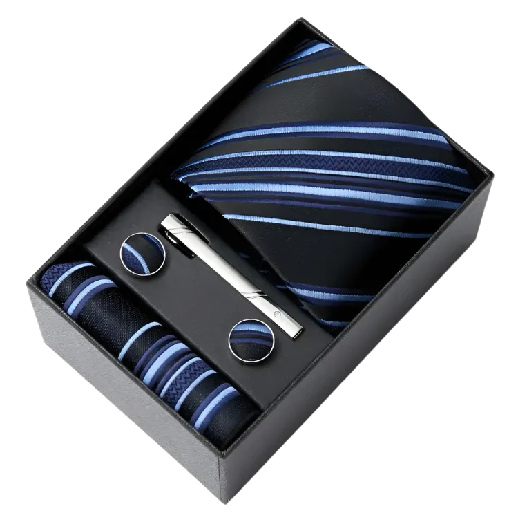 Men's Necktie Cufflinks Men Gift Box Set | Suitable Collection