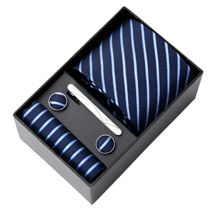 Men's Necktie Cufflinks Men Gift Box Set | Suitable Collection