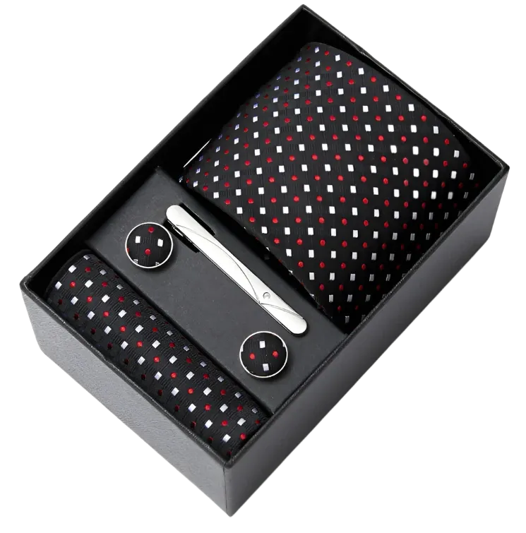 Men's Necktie Cufflinks Men Gift Box Set | Suitable Collection