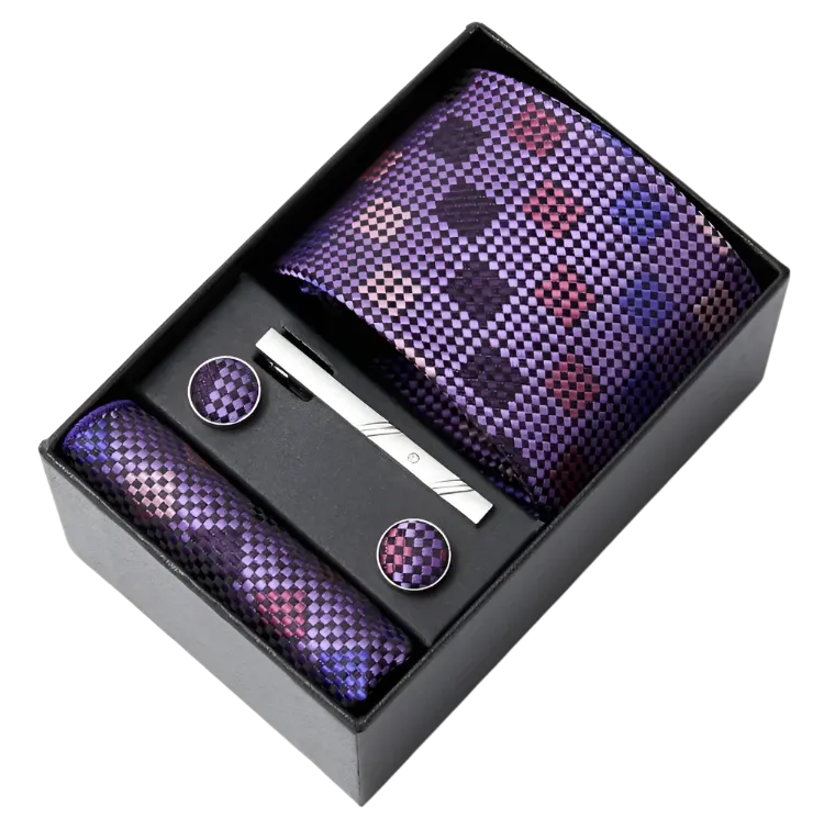 Men's Necktie Cufflinks Men Gift Box Set | Suitable Collection