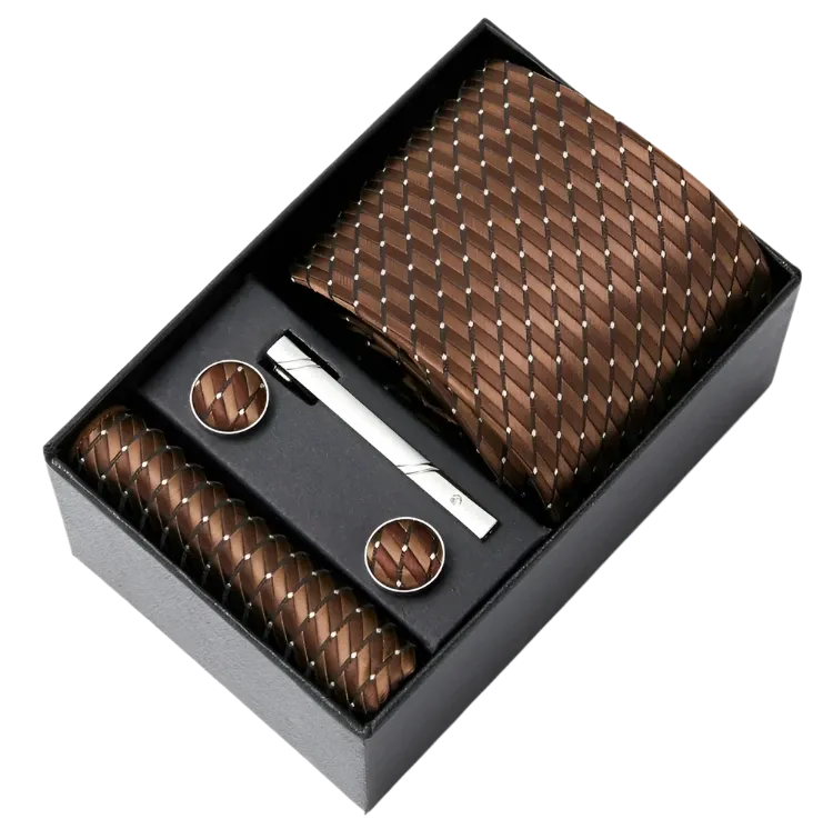 Men's Necktie Cufflinks Men Gift Box Set | Suitable Collection