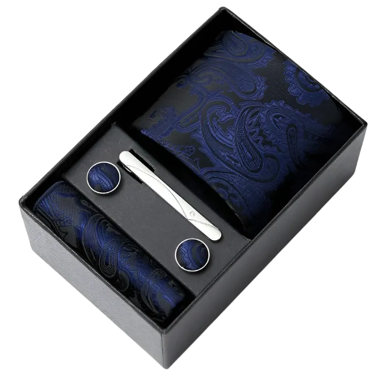 Men's Necktie Cufflinks Men Gift Box Set | Suitable Collection