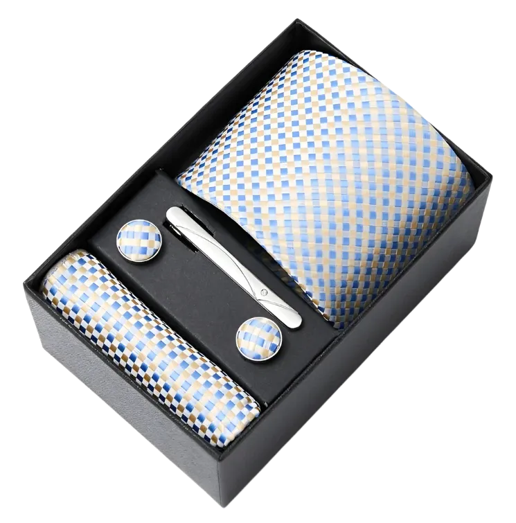 Men's Necktie Cufflinks Men Gift Box Set | Suitable Collection