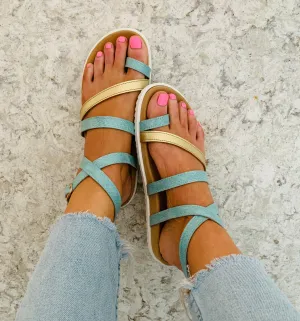 Mykonos gladiator sandals size 39