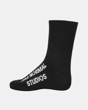 PNS Logo Oversocks Black